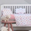 Juego de sabanas cuna - Arcoiris Baby