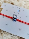 Pulsera de hilo ojo turco