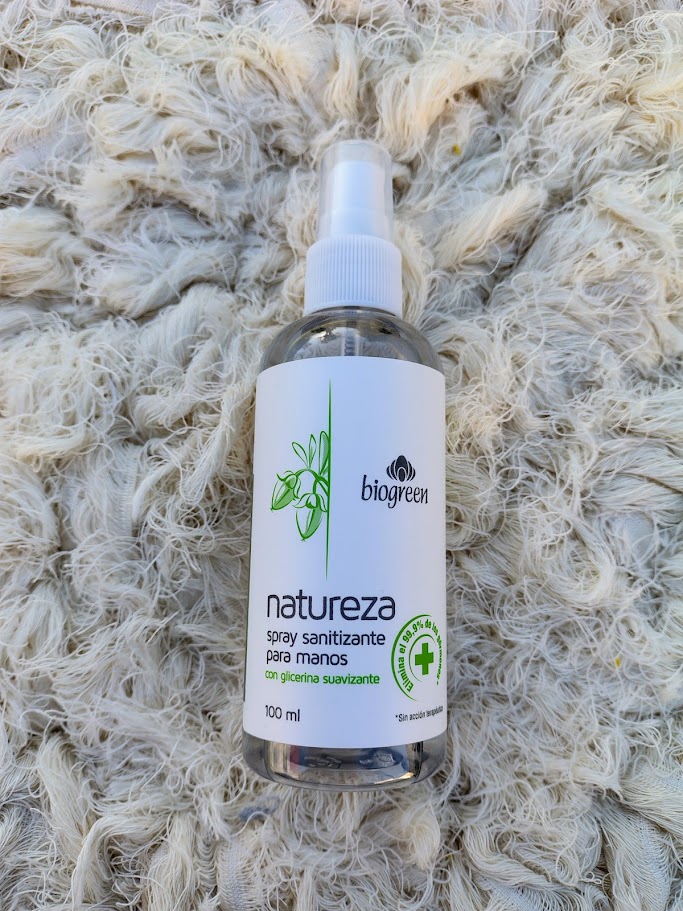 Spray sanitizante 100ml - Biogreen 