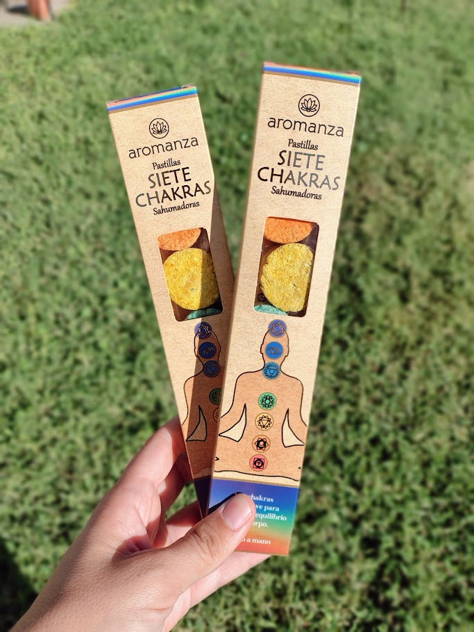 Pastillas defumación 7 chakras - Aromanza