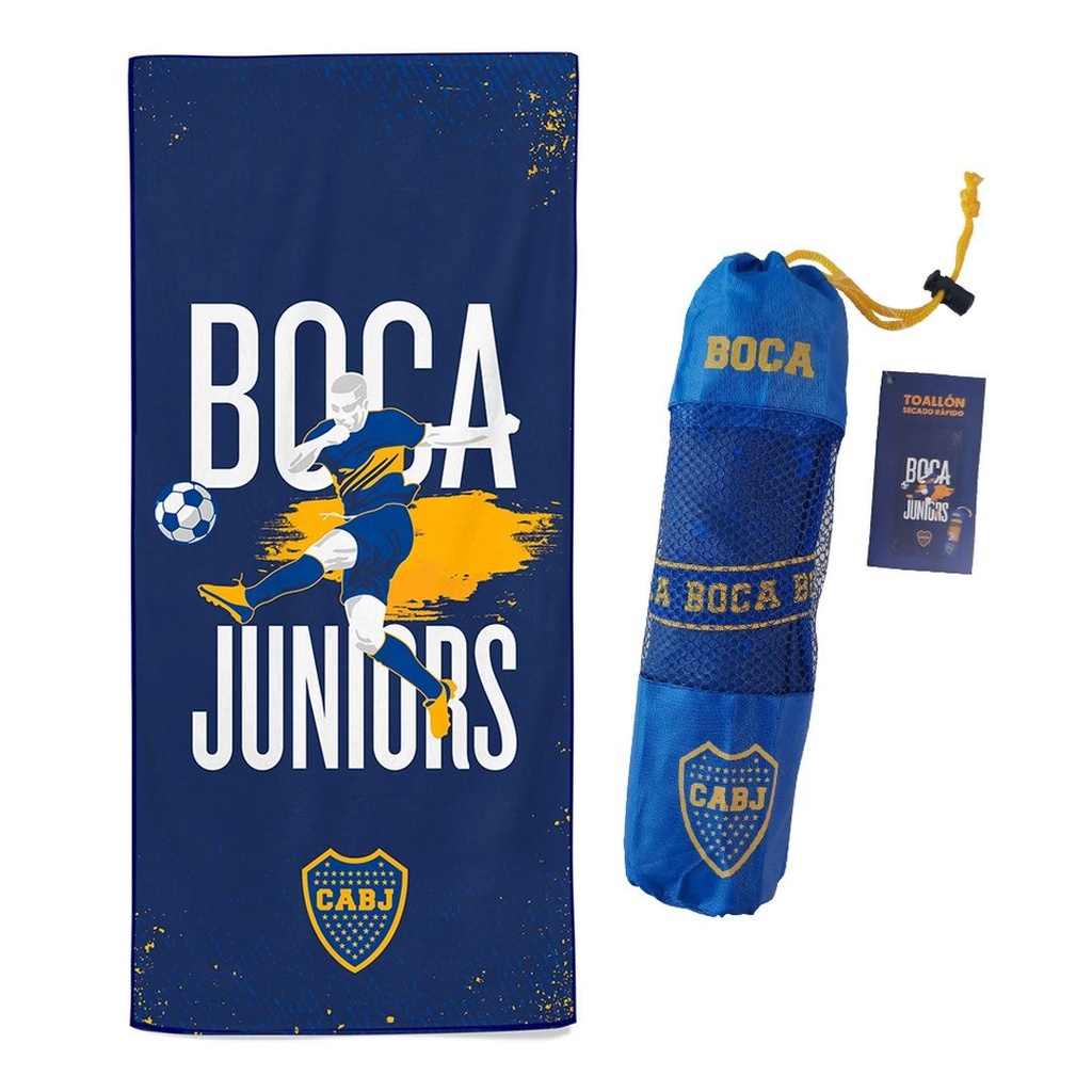Toallon de secado rapido, equipos de futbol - CITY Blanco