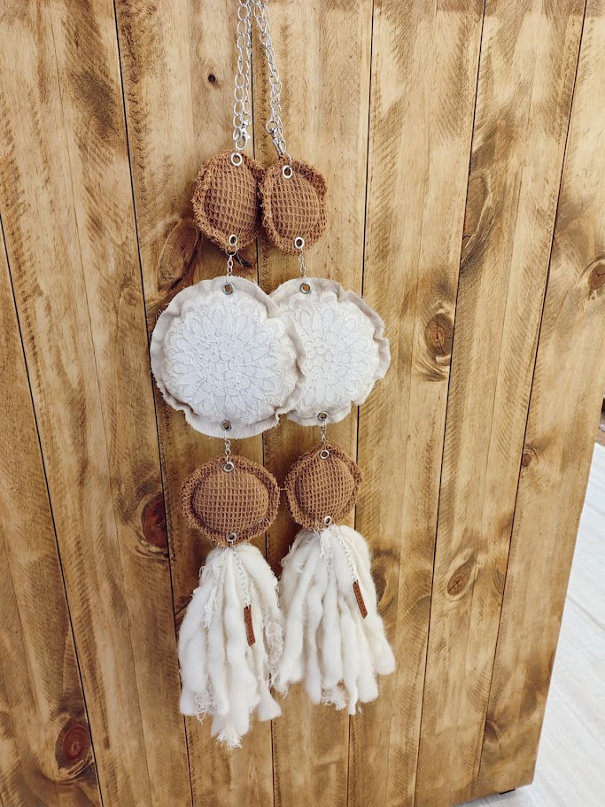 Set de borla sujeta cortinas 'Almendra' - Satanama 