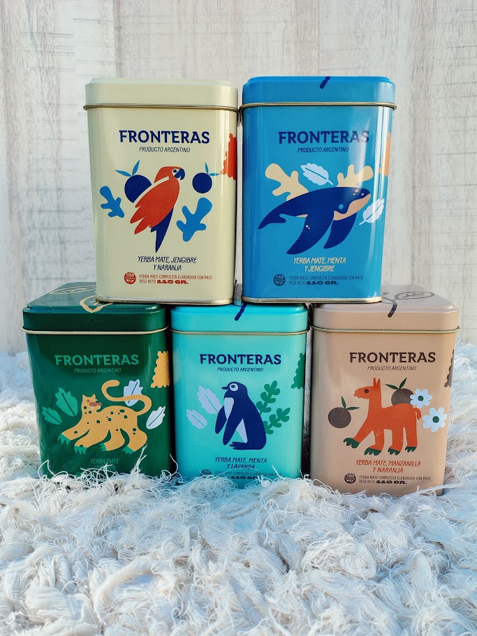 Latitas yerba mate 110gr - Fronteras