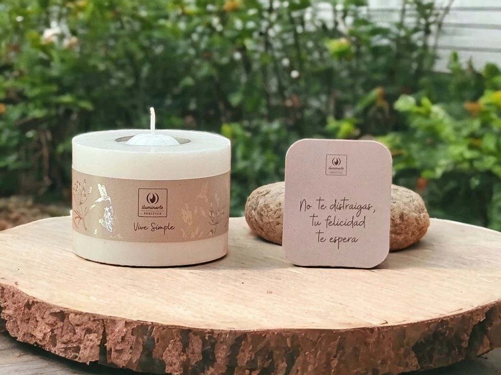 Velon infinito porta vela - Iluminarte