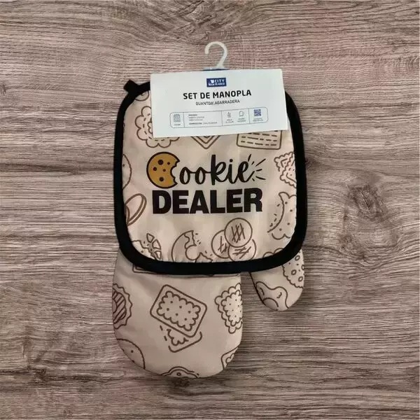 Set manopla y agarradera - CITY Blanco 