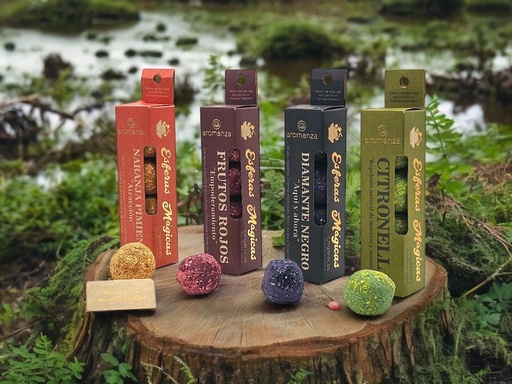 Esferas magicas caja x 4 unidades - Aromanza