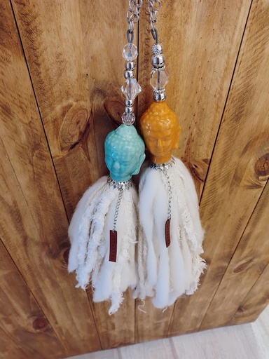 Borla de ceramica 'Buda' - Satanama 