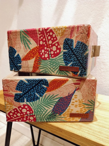 Cajoncitos decoupage x 2 - Satanama 