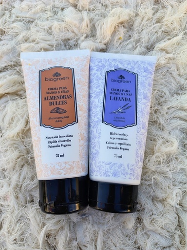 Crema para manos y uñas - Biogreen 