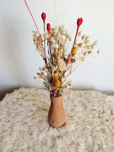 Florero nordico 'Helena' con flores incluidas - Satanama 