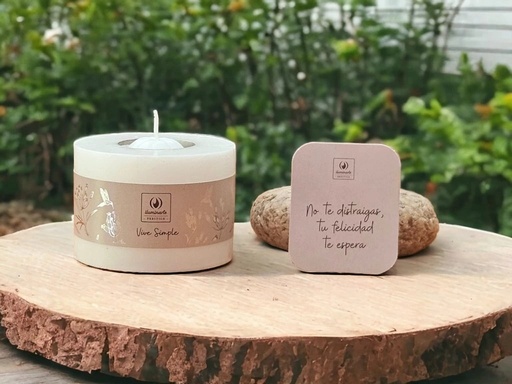 Velon infinito porta vela - Iluminarte