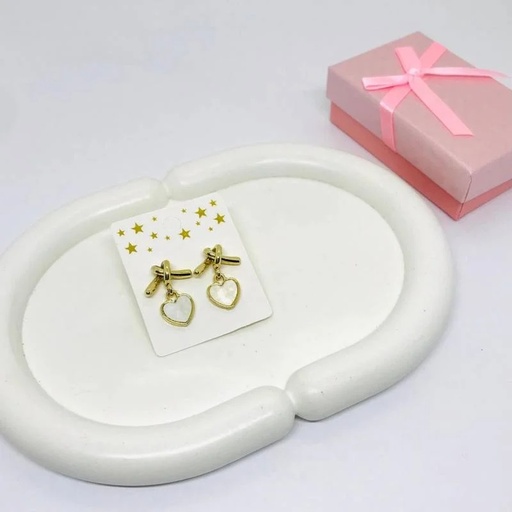 Aros Odette - Acero dorado 