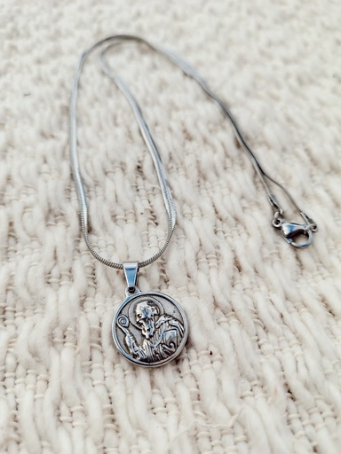 Collar San Benito mediano - Acero quirurgico