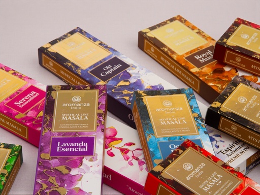 Sahumerios 'Mystical line Masala' - Aromanza
