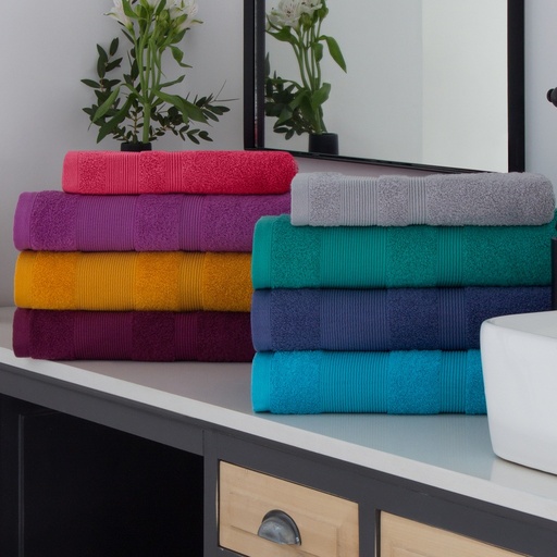 Juego de toalla y toallon gigante - Arcoiris Detroit