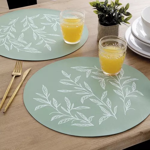 Individuales redondos pack x2 unidades - Jean Cartier 